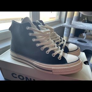 Converse Fear of God Essentials Chuck Taylor Black/White Size 9